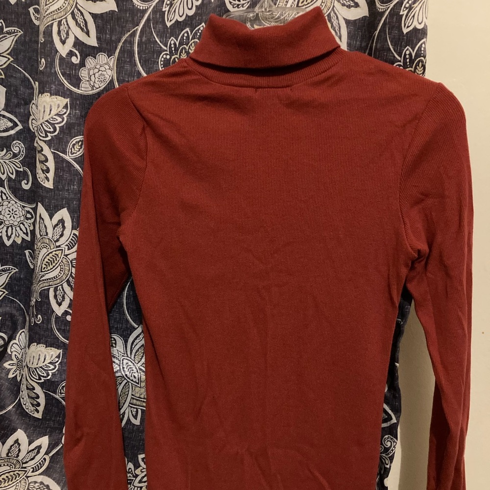 Coral? Turtleneck